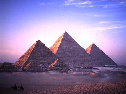 The Pyramids, c.2589-2530 BC (photo) from 4th Dynasty Egyptian