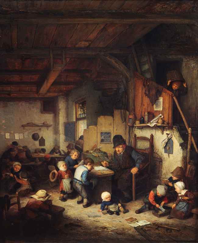 The School Master from Adriaen van Ostade