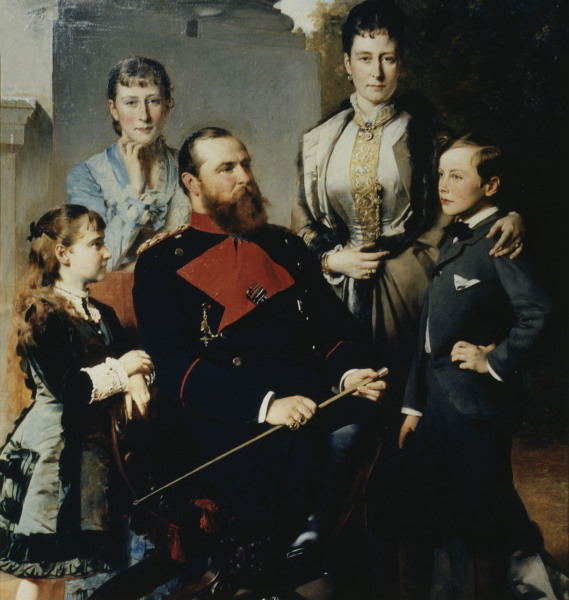 Ludwig IV.v.Hessen und Familie from Angeli