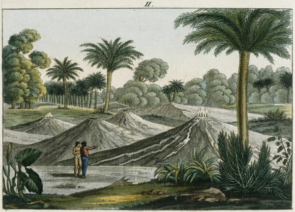 Volcanoes on Turbaco , from Bertuch 1813 from Bertuch
