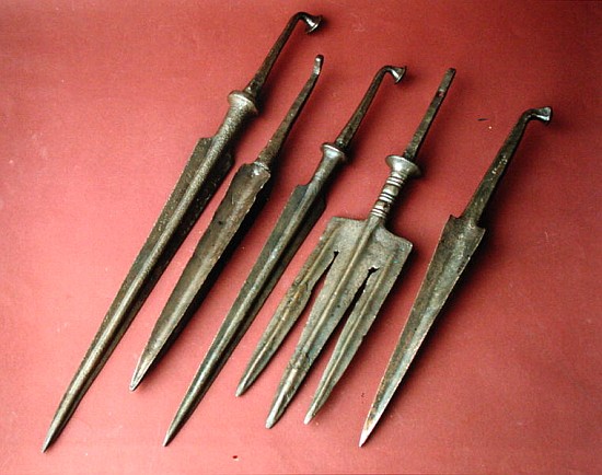 Spearheads, from Belkis (now Zeugma), Turkey (bronze) from Bronze Age