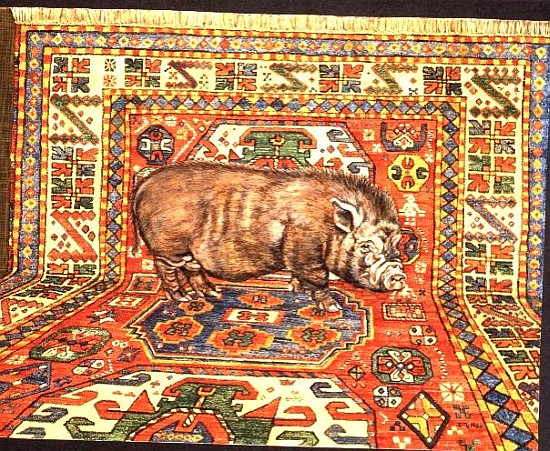 The Carpet Pig  from Ditz 