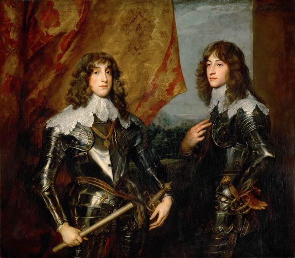 Prince Charles Louis and Rupert , Dyck from Dyck