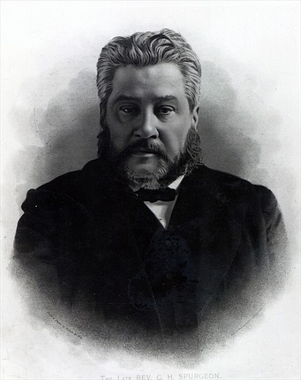 Reverend Charles Haddon Spurgeon, after a photograph by Elliot & Fry from Elliott