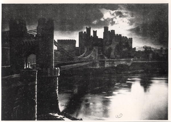 Conway Castle, c.1920-30 (b/w photo)  from English Photographer