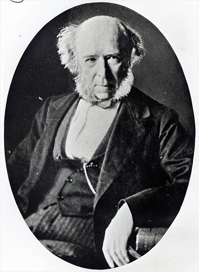 Herbert Spencer (1820-1903) from English Photographer