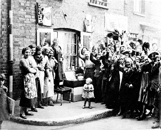 Jubilee Decoration in the East End, May 12th 1935 from English Photographer