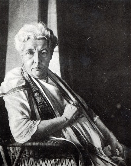 Mrs. Annie Besant from English Photographer