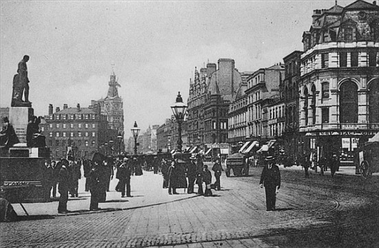 Piccadilly, Manchester, c.1910 from English Photographer