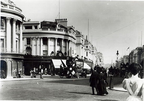 Regent Street, London, c.1900 from English Photographer