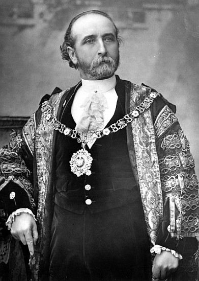 Sir James Whitehead, Lord Mayor of London, c.1888-9 from English Photographer