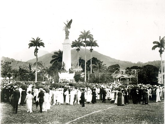 Unveiling of War Memorial, Port of Spain, Trinidad from English Photographer