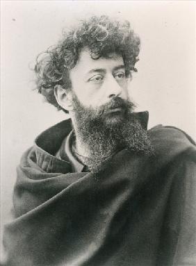 Joseph Peladan (1858-1918) (b/w photo) 