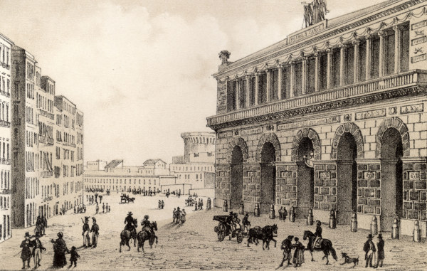 Neapel, Teatro di San Carlo from Gatti