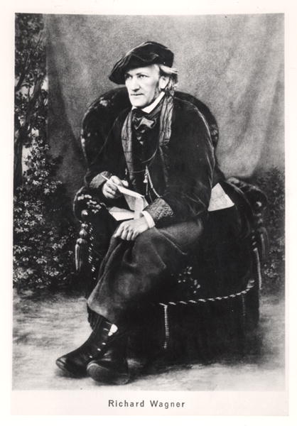 Richard Wagner (1813-1883) (b/w photo)  from German Photographer