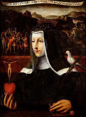Ex Voto dedicated to St. Catherine of Siena (1347-80)