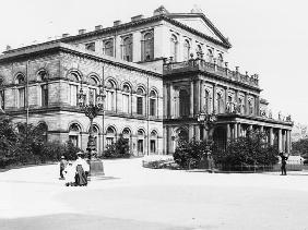 The Theatre at Hannover, c.1910 (b/w photo) 