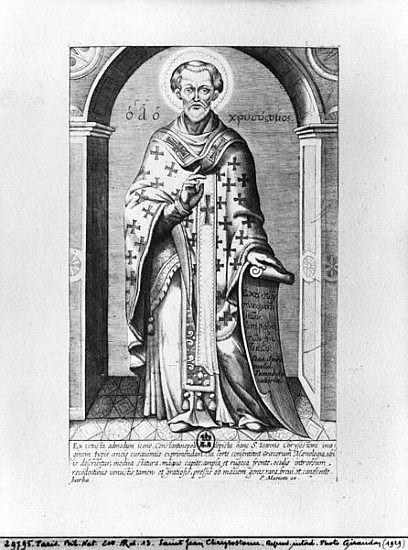 Saint John Chrysostome, 17th century from Mariette P.