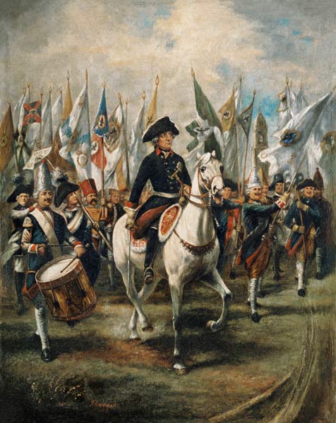 Frederick the Great , Potsdam from Regimente