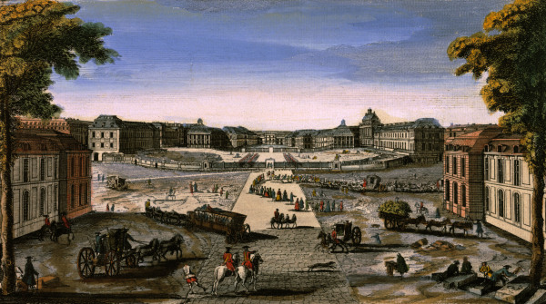 Versailles, Palace from Rigaud