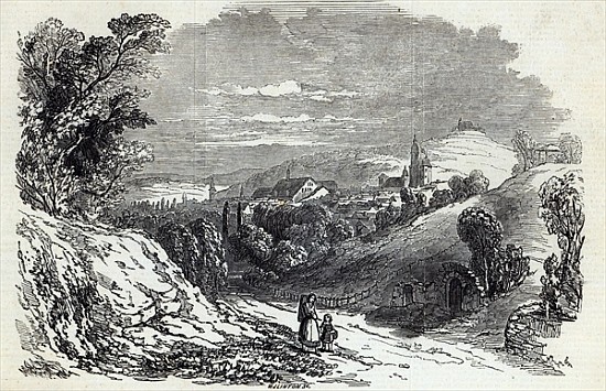 Coburg, from ''The Illustrated London News'', 16th August 1845 from Saxe-Coburg