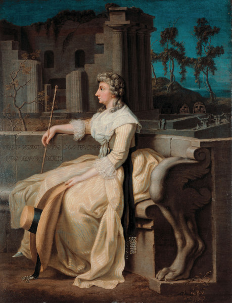 Anna Amalia of Saxon-Weimar from Tischbein
