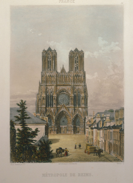 Reims, Kathedrale from Webert