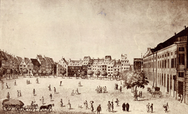 Straßburg, Place Kléber from Weis