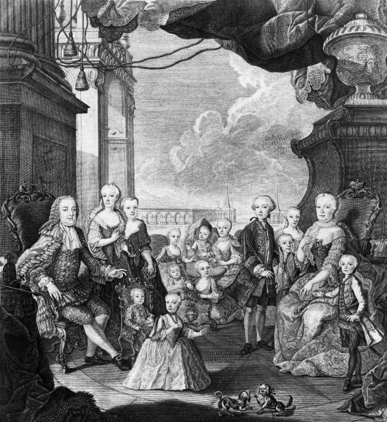 Maria Theresia u.Familie from Winkler