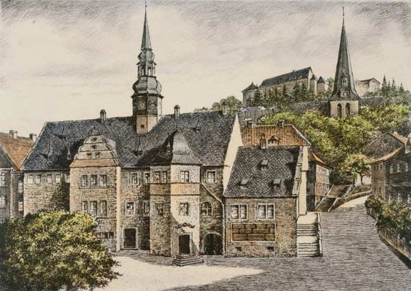 Blankenburg (Harz), Rathaus from A. Reiner