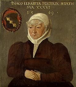 Bildnis der Elisabeth Peyer von Schaffhausen, Gattin des Samuel Grynaeus from Abel Stimmer