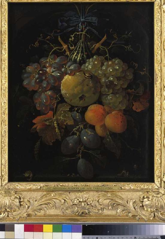 Früchtestück. from Abraham Mignon