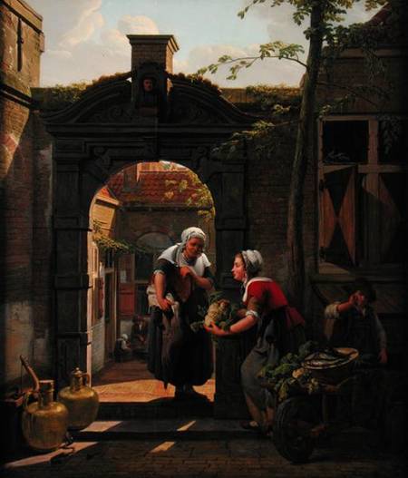 The Market Woman from Abraham van Strij