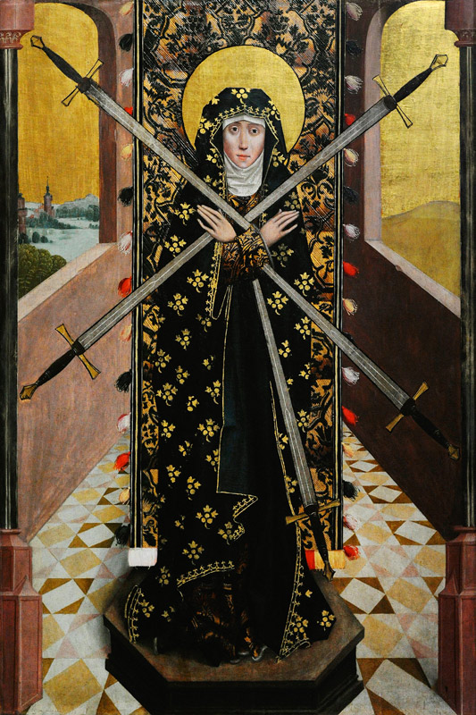 Virgin of Seven Sorrows from the Dome Altar from Absolon Stumme