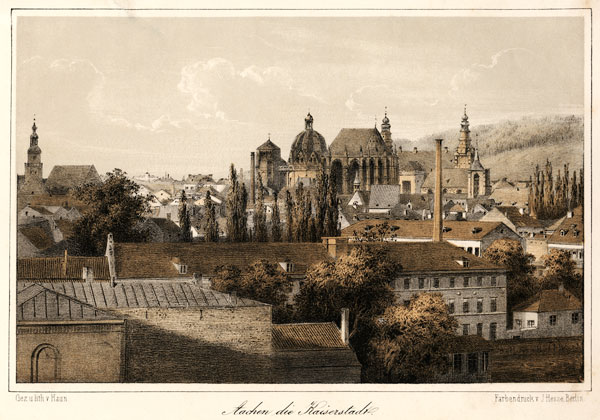 Aachen, Stadtansicht from A.C. Haun