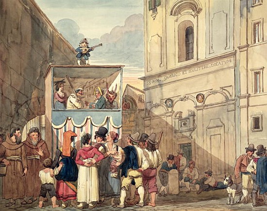 The Puppet Theatre from Achille Pinelli