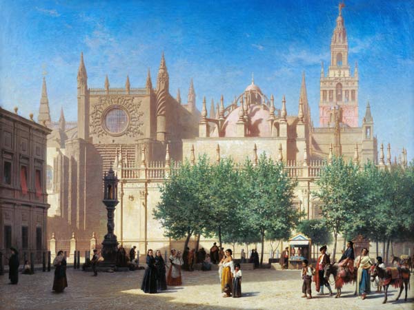 The Cathedral of Seville from Achille Zo