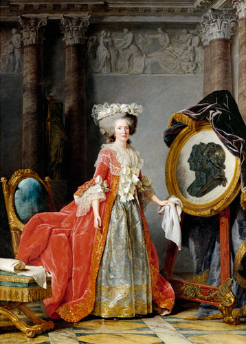 Portrait of Adelaide de France from Adélaide Labille-Guiard