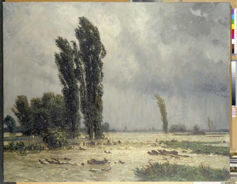 Überschwemmung from Adolf Stäbli