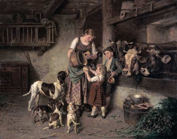 Frische Milch. from Adolph Eberle