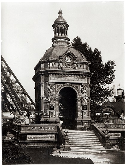 The Pavilion Perrusson at the Universal Exhibition of 1889 in Paris from Adolphe Giraudon