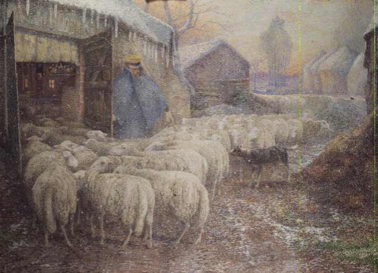 The Return of the Shepherd from Adriaan Josef Heymans