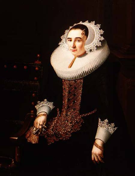 Portrait of a Lady from Adriaen Hanneman