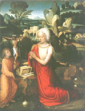 Hl. Maria Magdalena als Büßerin
