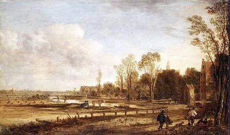 Landscape near Haarlem from Aert van der d.Ä Neer