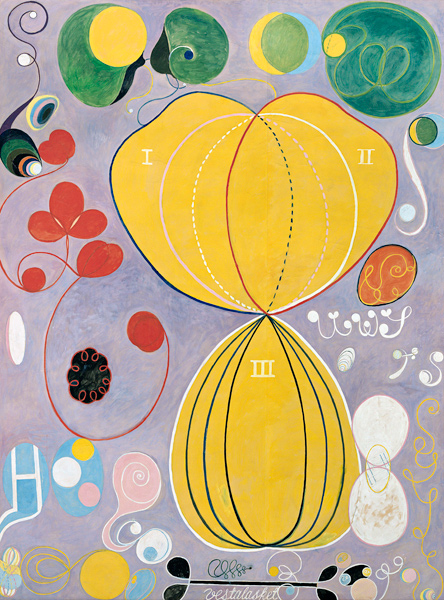 The Ten Largest, No. 7., Adulthood, Group IV from Hilma Af Klint