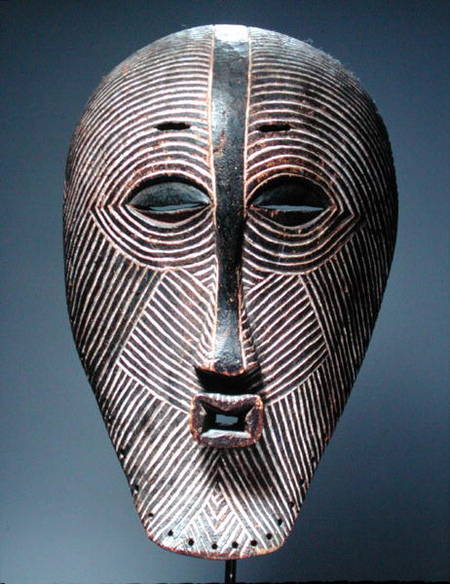 Kifwebe Mask, Luba Culture, from Democratic Republic of Congo from African