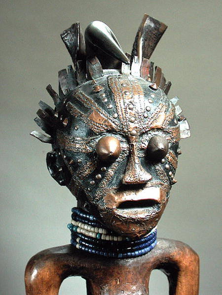 Songye power figure  (detail of 198855) from African