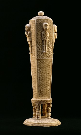 Knife case, from Zaire, Kong-Portuguese, 16th-18th century from African School