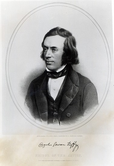 Charles Gavan Duffy, lithographed by H. O''Neill from (after) English photographer